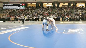 157-2A/1A Quarterfinal - Salah Dusmukhamedov, C. Milton Wright vs Joseph Watts, Brunswick