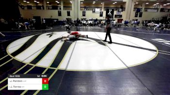 139 lbs Consolation - Jayce Paridon, Lake Highland Prep vs Jason Torres, Malvern Prep