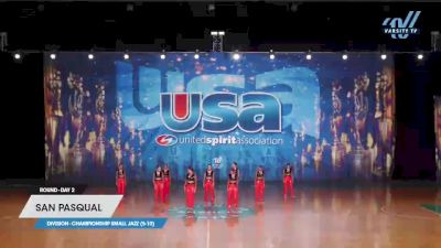 San Pasqual - Dance [2023 Championship Small Jazz (5-10) Day 2] 2023 USA Dance Nationals