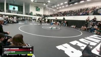 144 lbs Champ. Round 1 - Lincoln Kemp, Pinedale vs Timber VanGieson, Lyman