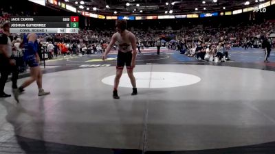 4A 165 lbs Cons. Round 1 - Joshua Gutierrez, Bear Lake vs Jace Curtis, Gooding