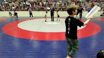 52 lbs Quarterfinal - Grayson Clark, Pedraza Wrestling vs Maxwell Cooper, South Paulding Junior Spartans Wrestling Club