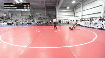 60 lbs Rr Rnd 2 - Joseph Rodak, Quest School Of Wrestling ES vs Grayson LaGrow, Team Michigan