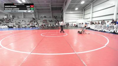60 lbs Rr Rnd 2 - Joseph Rodak, Quest School Of Wrestling ES vs Grayson LaGrow, Team Michigan