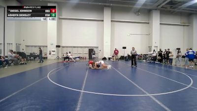 113 lbs Champ. Round 4 - Diesel Johnson, Oregon vs Ashdyn Densley, Utah