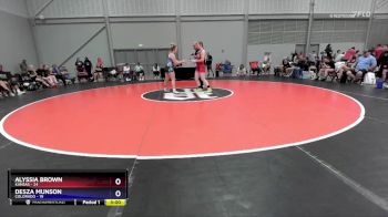 155 lbs Round 2 (8 Team) - Alyssia Brown, Kansas vs Desza Munson, Colorado