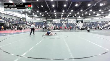 165 lbs Cons. Round 2 - Lody Cheatham, Campbellsville (Ky.) vs Hayden Santora, Reinhardt University (GA)