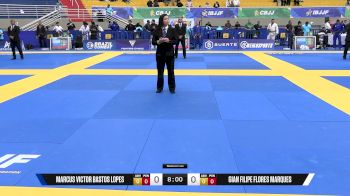 Gian Filipe Flores Marques vs Marcus Victor Bastos Lopes 2025 Brasileiro Jiu-Jitsu IBJJF
