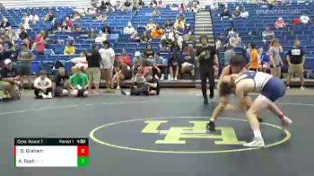 148 lbs Cons. Round 7 - Dillon Graham, Fighting Irish WC vs Aidan Rush, St. Francis Desales (Columbus)