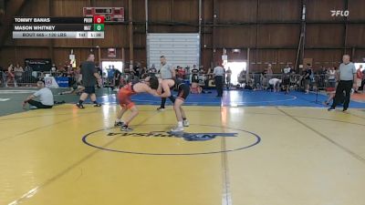 130 lbs 3rd Place - Tommy Banas, Providence Catholic vs Mason Whitney, Mat Assassins