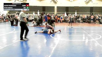121 lbs Rr Rnd 2 - Gavin Rodriguez, Triumph Blue - MSE vs Ryan Mertz, Gentile Trained - MSE