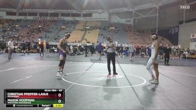157 lbs Cons. Round 2 - Christian Pfeiffer-Laguerre, McKendree vs Mason Hoopman, Wisconsin Whitewater