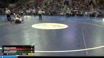 170 lbs 7th Place Match - Micah Larson, Williston vs Alex Lassonde, Grand Forks Central