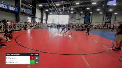 126 lbs Rr Rnd 1 - Hayato Otero, Grapplers Garage vs Gavin Boland, Off The Hook - Red