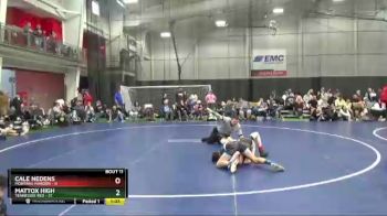 100 lbs Finals (8 Team) - Mattox High, Tennessee Red vs Cale Nedens, Montana Maroon
