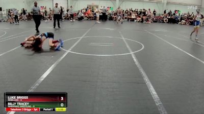 72 lbs Round 2 (8 Team) - Luke Briggs, Rebellion vs Billy Tracey, Warhawks Wrestling