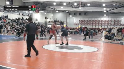 285 lbs Consi Of 4 - Jaden Merwin, Tyngsborough/Dracut vs Kevin Dwyer, Scituate