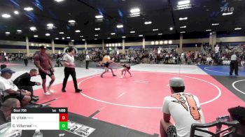 116 lbs Quarterfinal - Deebo Vitale, Payson WC vs Cristian Villarreal, The SnakePit