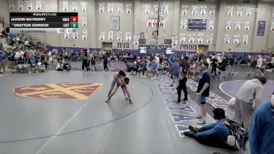 120 lbs Quarterfinal - Drayton Johnson, Eastside vs Jaxson Mayberry, Union County