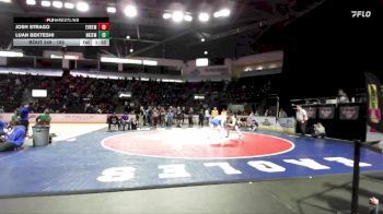 165 lbs Champ. Round 1 - Luan Bekteshi, North Kitsap vs Josh Strago, Everett