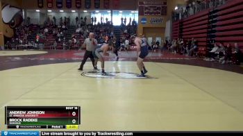 157 lbs Champ. Round 1 - Andrew Johnson, St. Ambrose University vs Brock Radeke, Dubuque