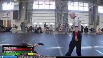 68 lbs Round 3 (8 Team) - Presley Green, Terps Xtreme vs Thiago Silva, PA Alliance White