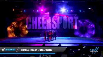Rush Allstars - Savagecatz [2021 L3 Junior - D2 - Small - A Day 1] 2021 CHEERSPORT National Cheerleading Championship