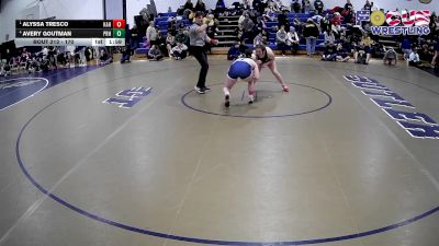 170 lbs Semifinal - Alyssa Tresco, Kiski Area Hs vs Avery Goutman, Pine-Richland Hs