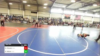 57 lbs Rr Rnd 2 - Dominik Chavez, Dominate WC vs David Adcox, Tucson Pride WC