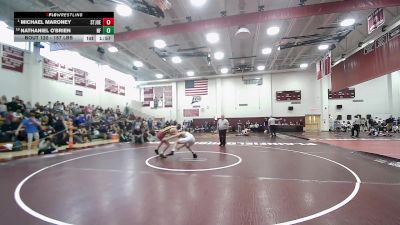 157 lbs Round Of 16 - Michael Maroney, St Joseph vs Nathaniel O'Brien, New Fairfield