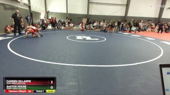 85 lbs Round 1 - Camden Gillaspie, Elma Wrestling Club vs Easton House, Forks Wrestling Club