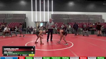 100 lbs Placement Matches (8 Team) - Gabriel Ballard, Mat Assassins (PA) vs Ben Ziola, Dynasty Death Row (NJ)