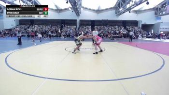 200-J lbs Rr Rnd 1 - Roman Ricci, High Pace Wrestling Club vs Evan Gray, East Hartford Stingers Youth
