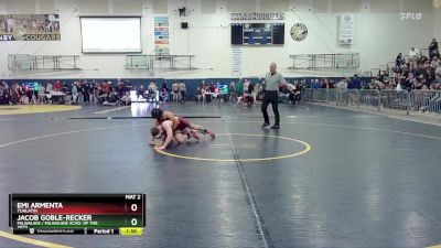 132 lbs Champ. Round 2 - Emi Armenta, Tualatin vs Jacob Goble-Recker, Milwaukie / Milwaukie Acad. Of The Arts