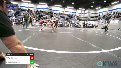 76 lbs Final - Tillman Smith, Redskins Wrestling Club vs Cale Williamson, Pauls Valley Panther Pinners