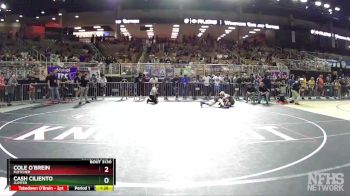 3A 132 lbs Cons. Round 1 - Cash Ciliento, Jupiter vs Cole O`Brein, Fletcher