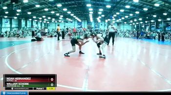 105 lbs Rd# 9- 2:15pm Saturday Final Pool - Noah Hernandez, M2TCNJ vs William Schork, Westshore D.S.