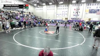 144 lbs Champ. Round 3 - Trapper Lippincott, Nolensville vs Giovanni Magistrelli, Lake Catholic