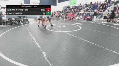 235 lbs Round 1 - Alexis Streeter, Menifee Wrestling Club vs Layla Lopez, Trabuco Hills