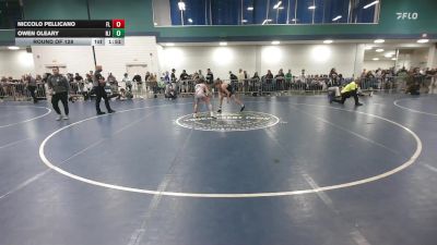 120 lbs Round Of 128 - Niccolo Pellicano, FL vs Owen OLeary, NJ