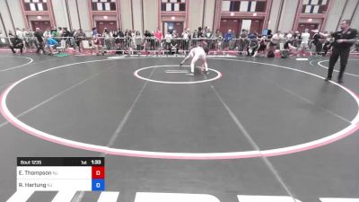 132 lbs Consi Of 16 #2 - Evan Thompson, Nj vs Ryan Hartung, Nj