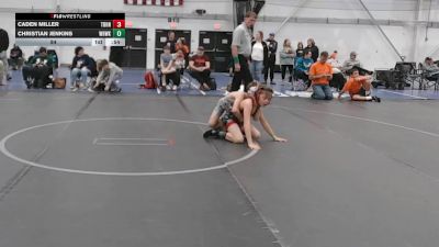 84 lbs Round 2 (6 Team) - Christian Jenkins, Warhawks vs Caden Miller, Team Blue Hens