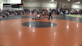 149 lbs Champ. Round 2 - Cole Rhemrev, Indiana vs Kane Shawger, Unattached