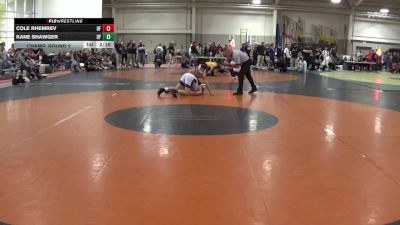 149 lbs Champ. Round 2 - Cole Rhemrev, Indiana vs Kane Shawger, Unattached