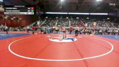 2A-215 lbs Quarterfinal - Oliver Gorsuch, Moorcroft vs Colter Krell, Kemmerer