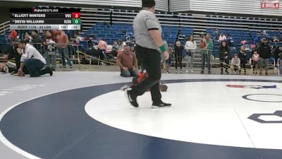 43 lbs 5th Place Match - Elliott Winters, Warrior Wrestling Club vs Devin Williams, Red Cobra Wrestling Academy