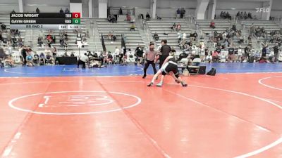 145 lbs Rr Rnd 2 - Jacob Wright, Trinity - HSB vs Gavin Green, Funk City - HSB