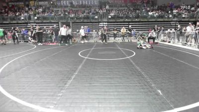 55 lbs Round Of 16 - Rocco Goduto, Wrecking Crew Wrestling Academy vs Bryce McCarthy, Fiwc