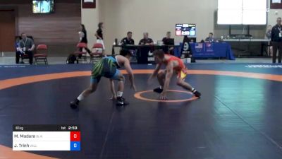 61 kg Cons 16 #1 - Mike Madara, Blairstown Wrestling Club vs Jeremy Trinh, Valley RTC