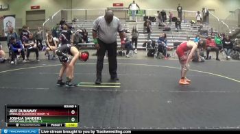78 lbs Round 4 (6 Team) - Jeff Dunaway, American Gladiators-Venom vs Joshua Sanders, Untouchables-Olympia